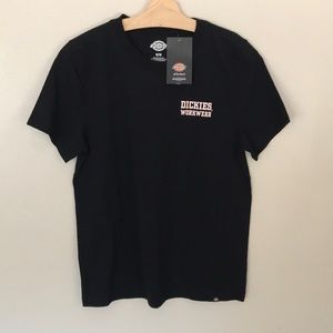 NEW Dickies Black Tee. Size Medium